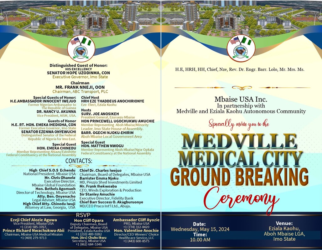 The Medville - MBAISE USA INC.